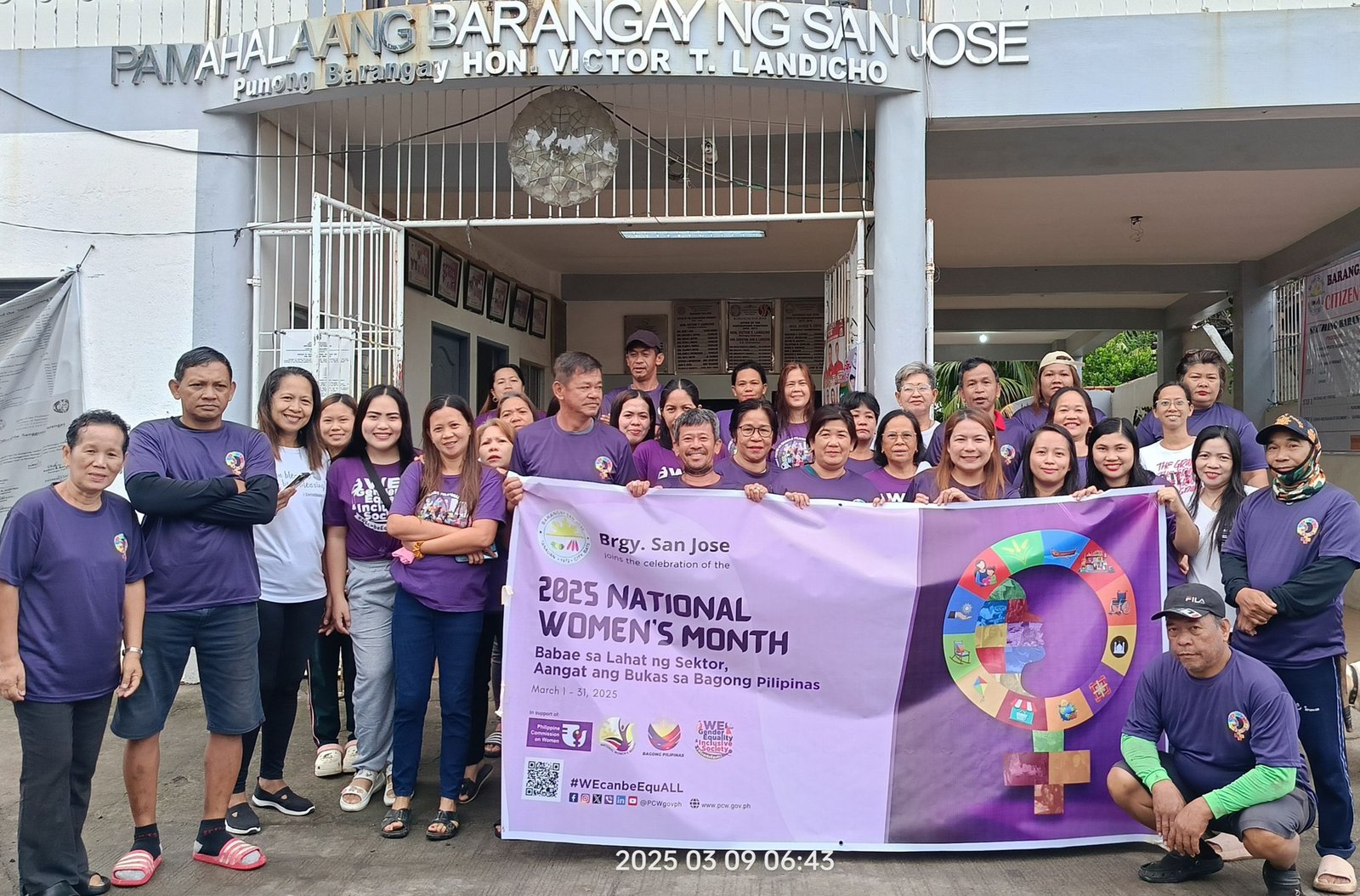 Brgy. San Jose- Highlights of 2025 Womens Month Celebration 03.09.2025